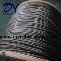 Hidden Construction With Window Invisible Grille 2.0mm-A80 Wire  For Balcony
