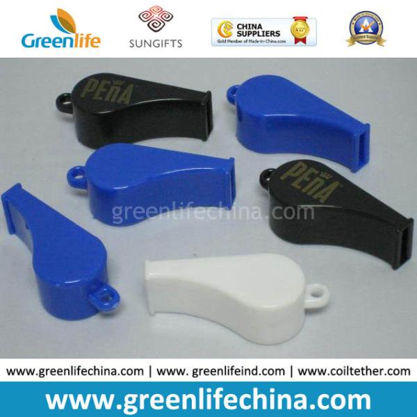 Chinese Cheap Promotional Various Colors Whistle of Plastic Material