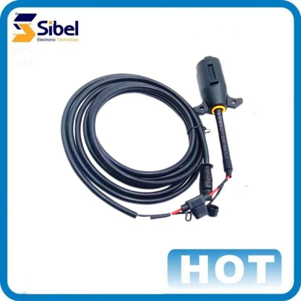 Fuse holder and relay wire harness with Delphi connector Dual Electric Fan Upgrade Wiring Harness For ECU Control