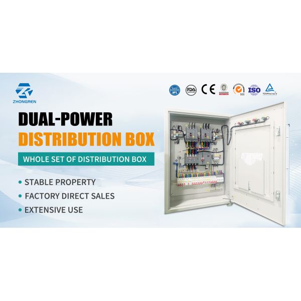 Customizable Lightweight And High-Strength 60-630A Electrical Dual-Power Distribution Box