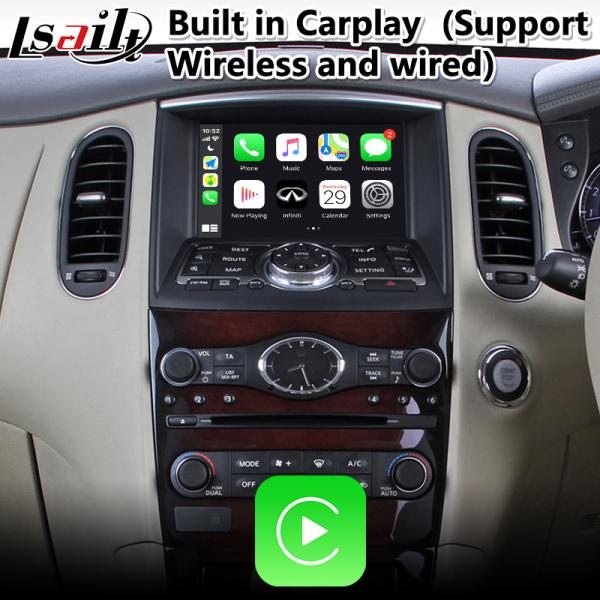 Interface de Lsailt Android Carplay pour Infiniti EX37 avec la navigation NetFlix Yandex de GPS