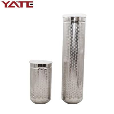 Anti Corrosion Stainless Steel Filter Baskets Mesh SS316l Basket Water Filter Cartridge