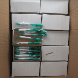 2015 Promotion Logo Custom Plastic LED Ballpen,Led Light Pen, Plastic Promotional rubber