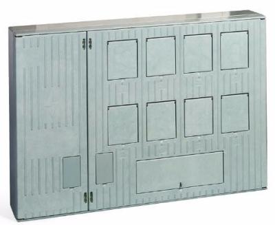 Exterior 150 Amp 200 Amp Fiberglass Meter Box 3 Phase Electric Meter Cabinet