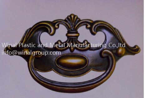 Antique bronze pull ring handle,cabinet ring,L145mm*W71mmxC.C95mm,OEM size and and finish.