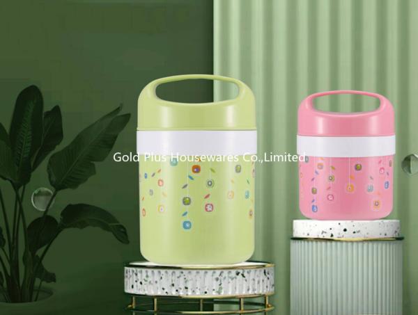 Dining room tableware heat preservation sealed water proof soup pot multiple layers insulated lunch box