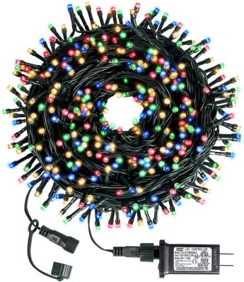 Remote Waterproof LED Fairy Lights 400 LED Multicolor Icicle Lights With Timer