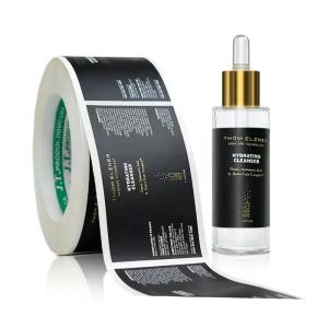 Imprimant les autocollants adhésifs de cercle de cosmétiques faits sur commande