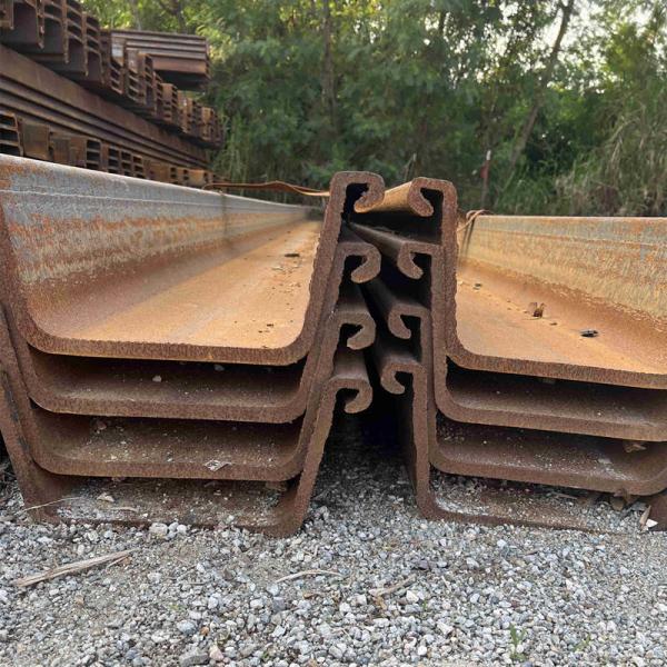 Hot Rolled SY295 SY390 U Type Sheet Pile Tailor Made For Construction