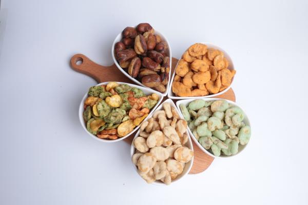 NON - GMO Spicy / Salted Broad Beans Snack With BRC / Halal / Haccp Certificate