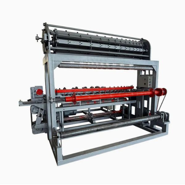 Full Auto Grassland Field Fence Machine Galvanized Farm Cattle Fence Weaving Machine