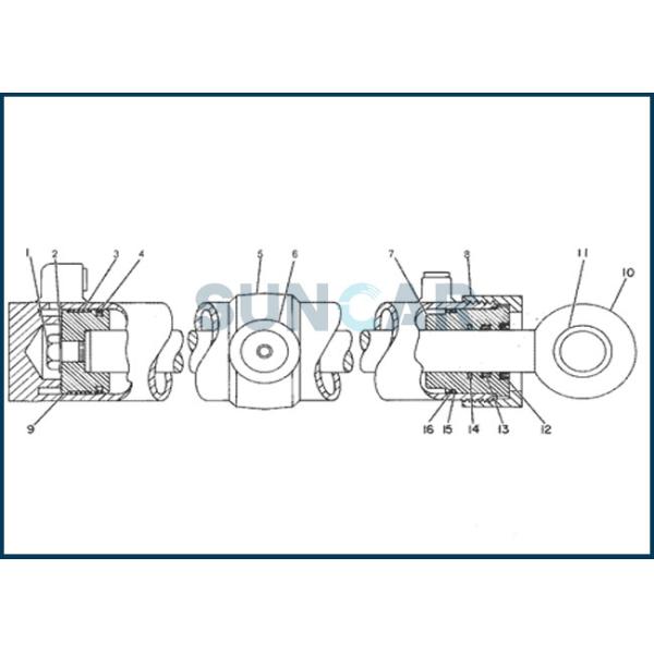 CA1K6981 1K-6981 1K6981 Seal-Lip Dust Seal for C-A-T Wheel Dozer Loader