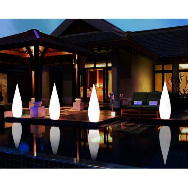 Plastic Glow Lights Led Floor Lamp For Outdoor Garden Party Decoration