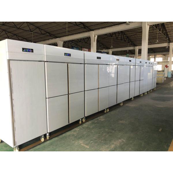 Роскошный холодильник нержавеющей стали 4 дверей с цифровым регулятором