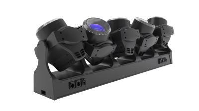 Upgradeable Empire 5X120W LED Par Lighting with Fan Speed Adaptive Adjustment and 5 Independently Controlled Lamp Heads