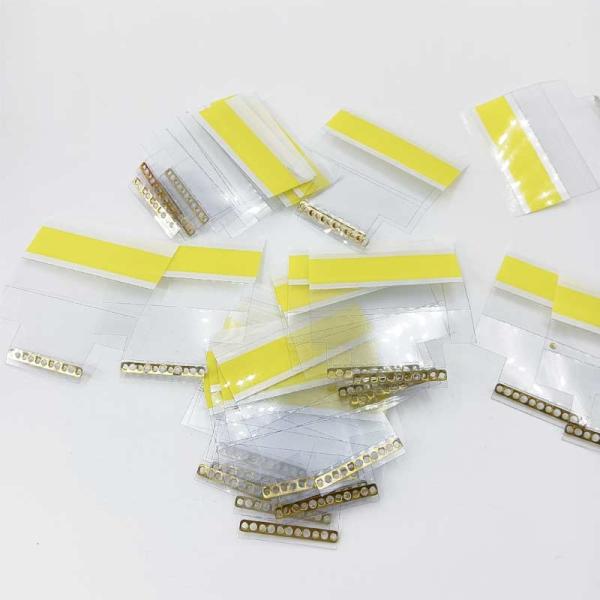 Желтая SMT Double Splice Tape с медной застежкой 8 мм 12 мм 16 мм для сцепления материалов