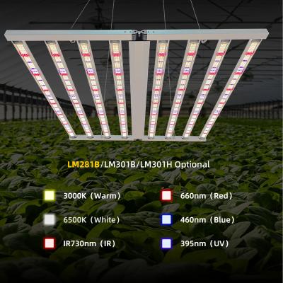 4x4ft LED Agricultural Grow Lights 900W Industrial Indoor UV IR LED Grow Light