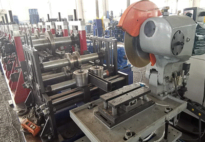 Photovoltaic Support Stand Heavy Duty Solar Strut Channel Roll Forming Machine Line