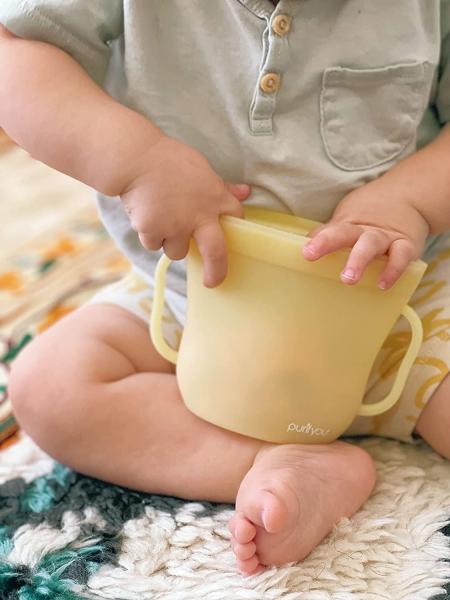 Harmless Durable Silicone Breastmilk Storage Bags , Multipurpose Silicone Snack Pouch