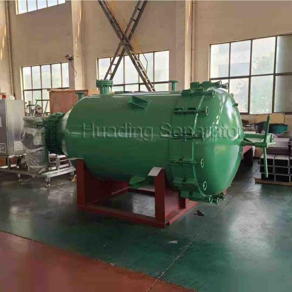 HUADING Pressure Leaf Filter 150l Horizontal Metal Leaf Filter
