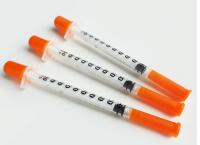 Seringa de Injecção Disponível Prática para Diabéticos 0, 3 ml 0, 5 ml 1 ml Material Plástico