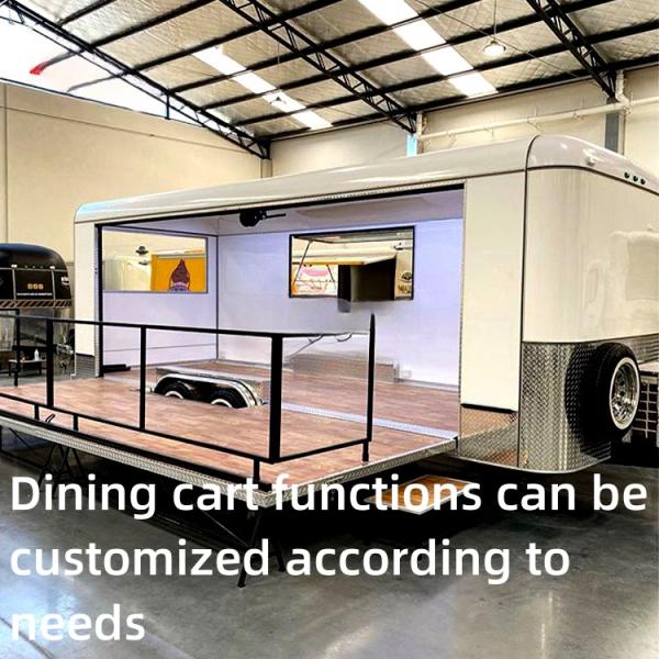 Large Capacity Mobile Food Truck Trailer for Versatile and Full Functionality Sales