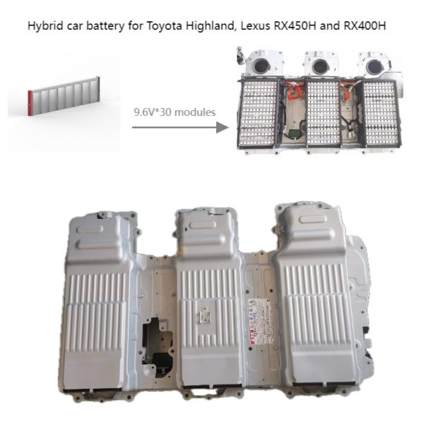 2010 2011 Lexus Rx450h Hybrid Battery Replacement 9.6V Ni-Mh Battery Cell