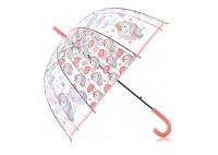 Gift Dome Style Transparent Unicorn Umbrella , Clear Plastic Bubble Umbrella