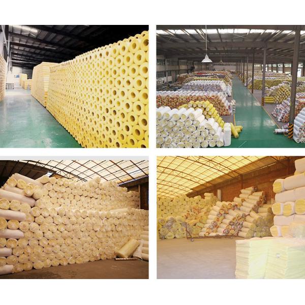 Fiberglass Wool Roll Heat Insulation Material Blanket 48kg/M3 Glasswool 25mm 50mm