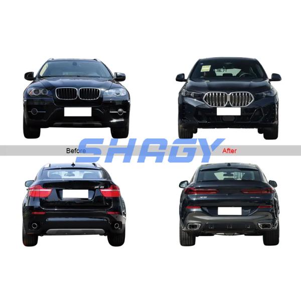 Body Kit Light For BMW X6 E71 08-14 To G06 LCI 24-IN M-TECH Genuine Car Body Parts