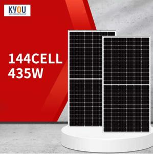 Industrial 435W Monocrystalline Solar Panel Double Sided Power Generation