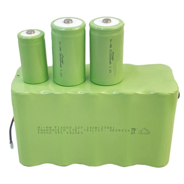 AAA 12v NiMH Rechargeable Battery Pack 2600mAh 5000mAh Ipower Battery Pack