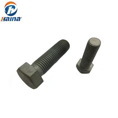 DIN933 GB Carbon Steel  Gr4.8 8.8 Zinc Surface Hex Head Bolt