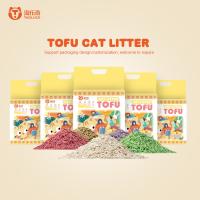 Fibra de soya de tofu para gatos, eco amigable