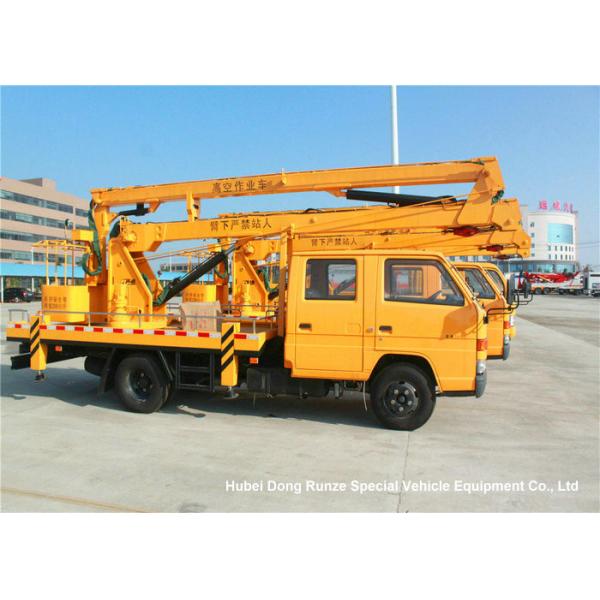 JMC 14-16m 4x2 Double Cabin Aerial Platform Truck For High Operation Working