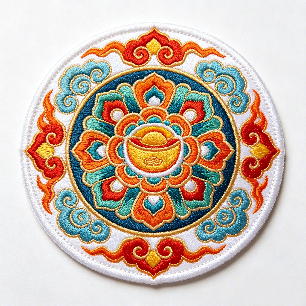 Custom Logo Embroidery Patch High Density Iron on Sew on Patch for Clothing Hat Wholesale Low MOQ