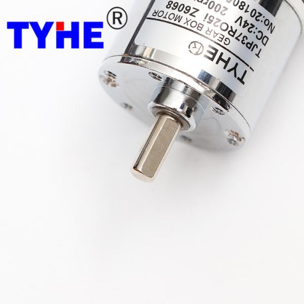 China Manufacturer Universal 37mm Gear Box 12v 24v Micro 300 Rpm 50rpm High Torque Low Rpm 18w 10kg Load Dc Gear Motor