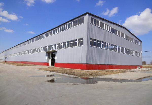 Oficina de estruturas pré-fabricadas de aço de estilo industrial Armazém para necessidades de ginásio