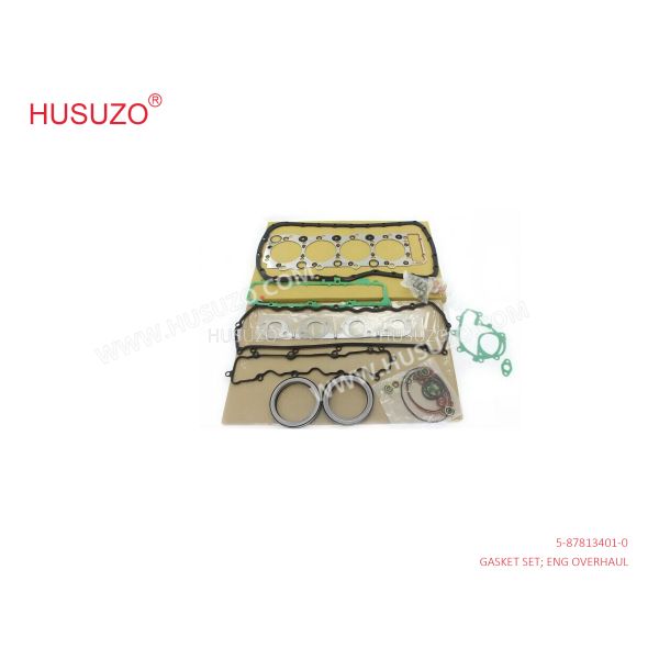 5-87813401-0 5-87814433-1 Engine Overhaul Gasket Set 5878134010 5878144331 Suitable for ISUZU 4HE1