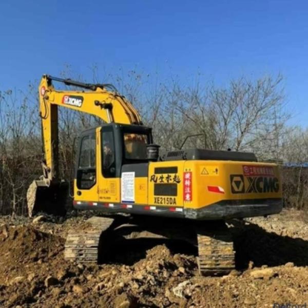 Used XCMG XE215D 215D Second Hand Excavator 21 22 Ton Heavy Construction Machine
