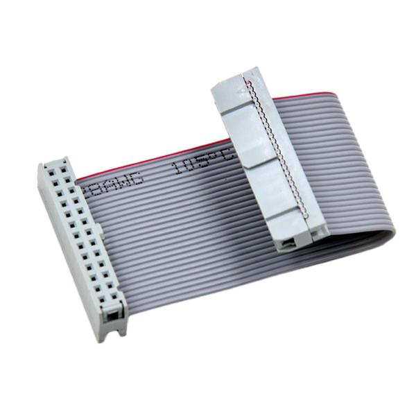 Grey Color IDC Cable Assemblies , DB26 Cable Assemblies 2.54mm Pitch
