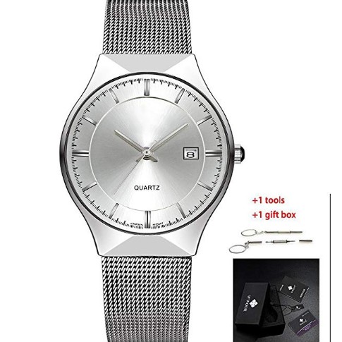 Персонализированная древесина моталки дозора кварца неподдельной кожи деревянная с выгравированным логотипом