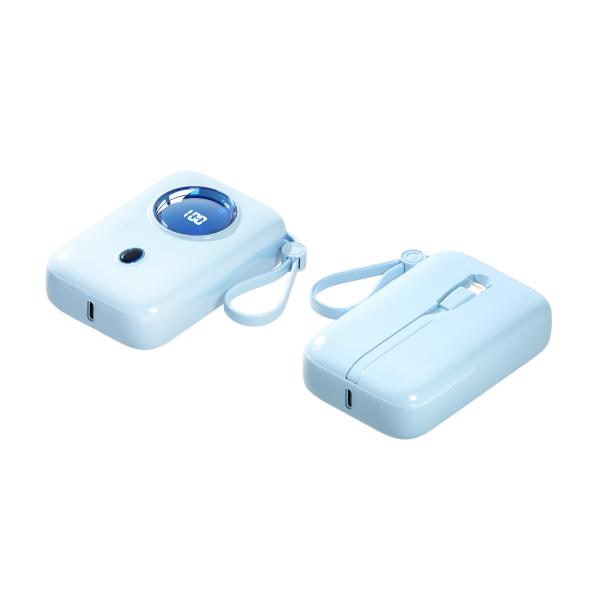 Ultra Compact Mini Power Bank Fast Charging 10000mah Type C Input