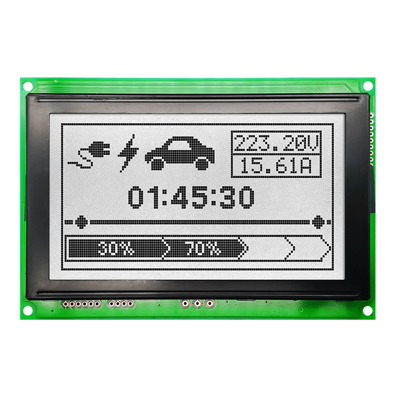 дисплей серого цвета модуля STN 128X64 графический LCD с белой стороной освещает контржурным светом