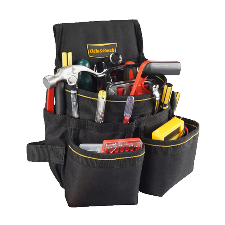 Customized Work Multifunction Plumber Carpenter Organizer Electrician Waist Tool Bag