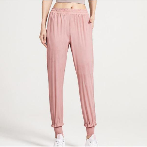 Les vêtements de sport des femmes en nylon de 100% halètent des taqueurs de v