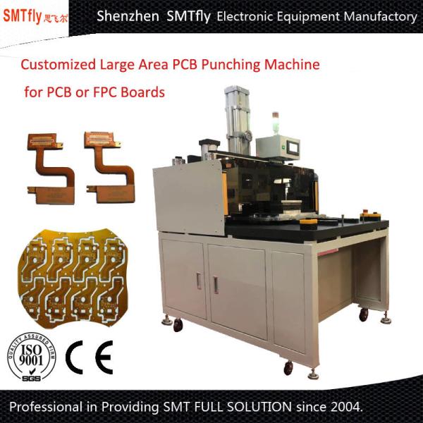 Máquina de perfuração PCB de placa telefônica pneumática 0,45Pa, equipamento de despanelização de PCB