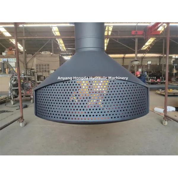 стена плит древесины стиля 800mm Европа горя стальная установила вися камины