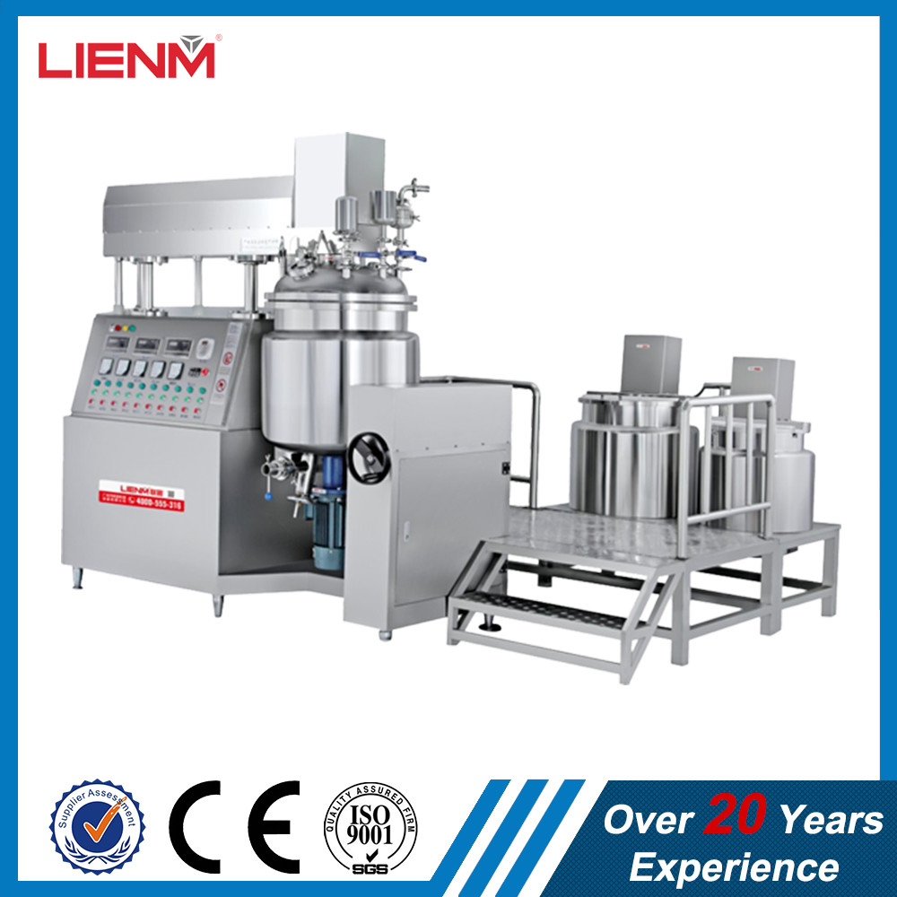 high quality cosmetic making machine customized vacuum homogeneous emulsifier for face cream body lotion tuner