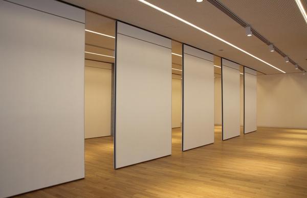 Operable Acoustic Wall Systems 89mm Soundproof Movable Partition